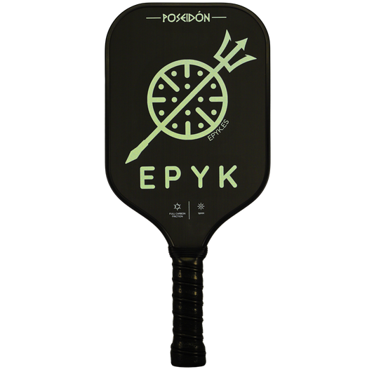 Pala de pickleball EPYK Poseidon vista frontal nivel intermedio avanzado