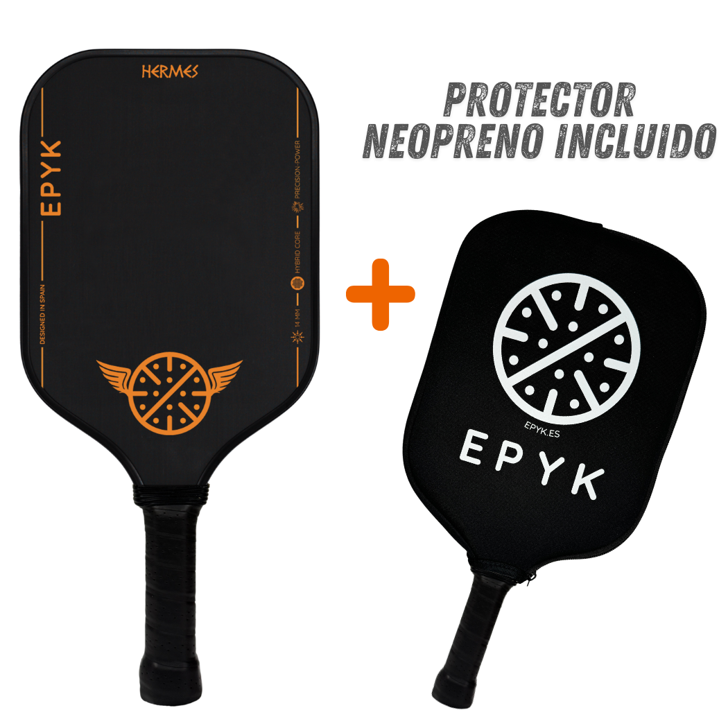 Pala de pickleball EPYK Hermes Funda