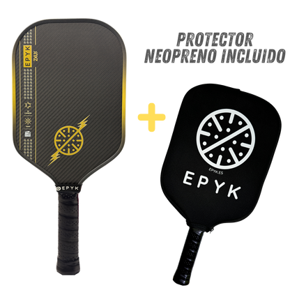 Pala de pickleball profesional EPYK ZEUS certificación USAPA