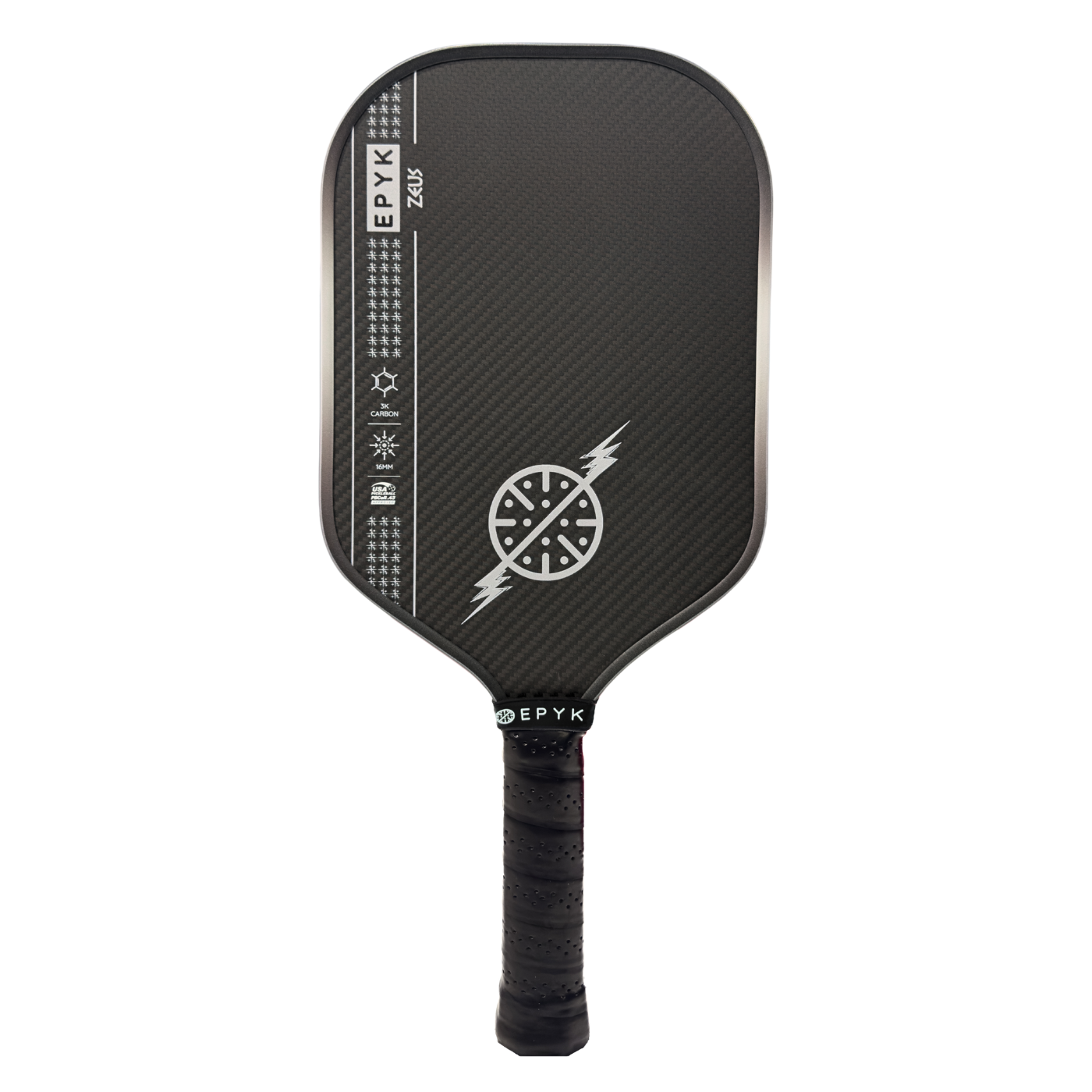 Pala de pickleball profesional EPYK ZEUS certificación USAPA