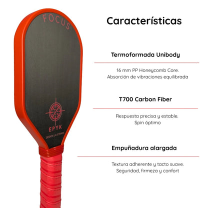 PALA DE TECNIFICACIÓN EPYK FOCUS